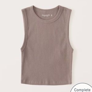 🍂Abercrombie & Fitch Cropped Crew Essential Tank🍂